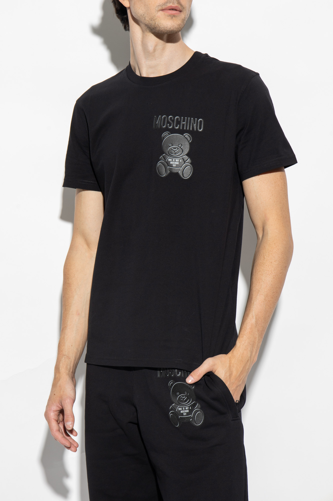 Black Teddy bear T - SchaferandweinerShops Tonga - Daily